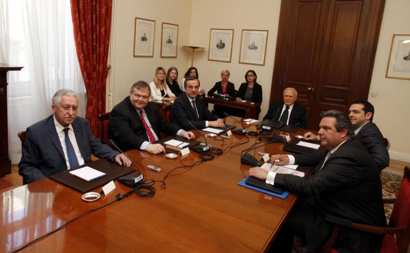 Δήλωση Ευάγγελου Βενιζέλου μετά τη λήξη της συνάντησης των Πολιτικών Αρχηγών με τον Πρόεδρο της Δημοκρατίας