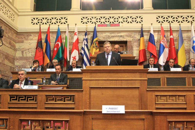 Χαιρετισμός Αντιπροέδρου της Κυβέρνησης και ΥΠΕΞ Ευ. Βενιζέλου στην 44η Ολομέλεια της Συνόδου της Κοινοβουλευτικής Συνέλευσης του ΟΣΕΠ 