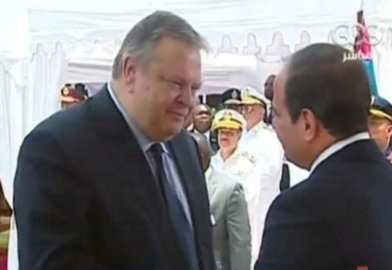 Συμμετοχή Αντιπροέδρου της Κυβέρνησης και ΥΠΕΞ Ευ. Βενιζέλου στην τελετή ορκωμοσίας του νέου Προέδρου της Αιγύπτου
