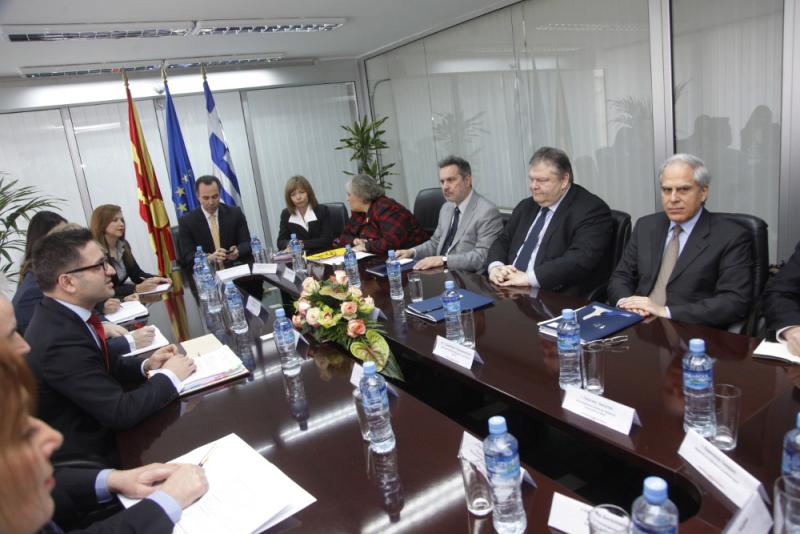 Δηλώσεις ΑτΚ και ΥπΕξ Ευ. Βενιζέλου μετά την ολοκλήρωση των συναντήσεων του στα Σκόπια