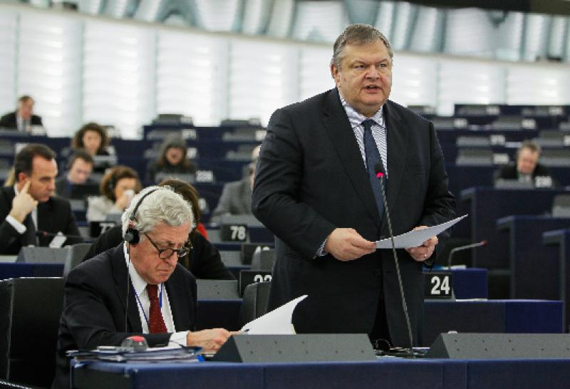 Παρέμβαση Ευ. Βενιζέλου στην Ολομέλεια του ΕΚ για το θέμα των Σύρων μεταναστών στα βουλγαρικά σύνορα 